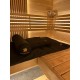 Валик для парения Banya Line из гречишной лузги, бордовый